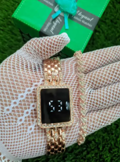 LED Touch Screen Digital Display Watch For Girls/Women