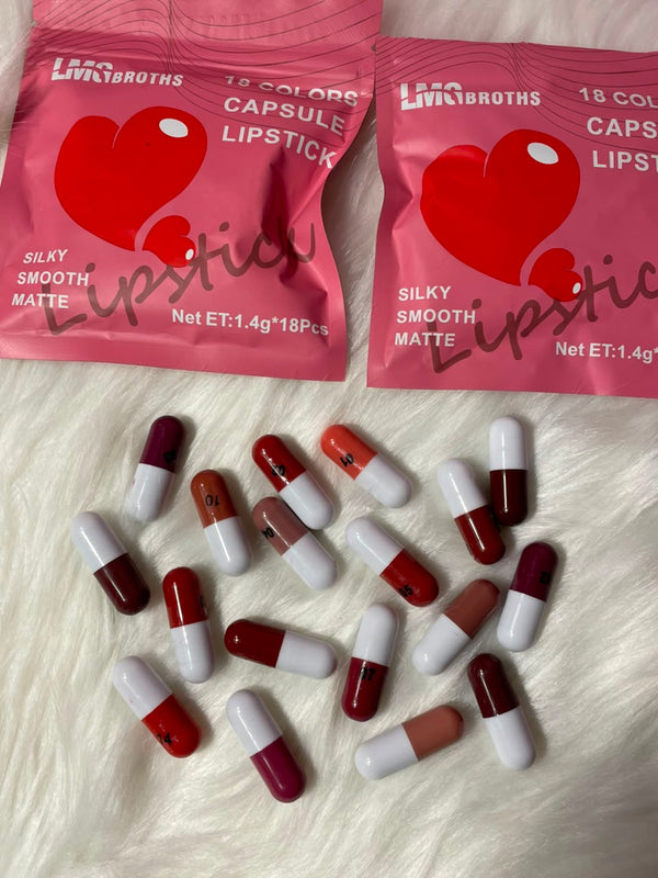 Magic Casa 18-Color Mini Capsule Matte Lipstick Set