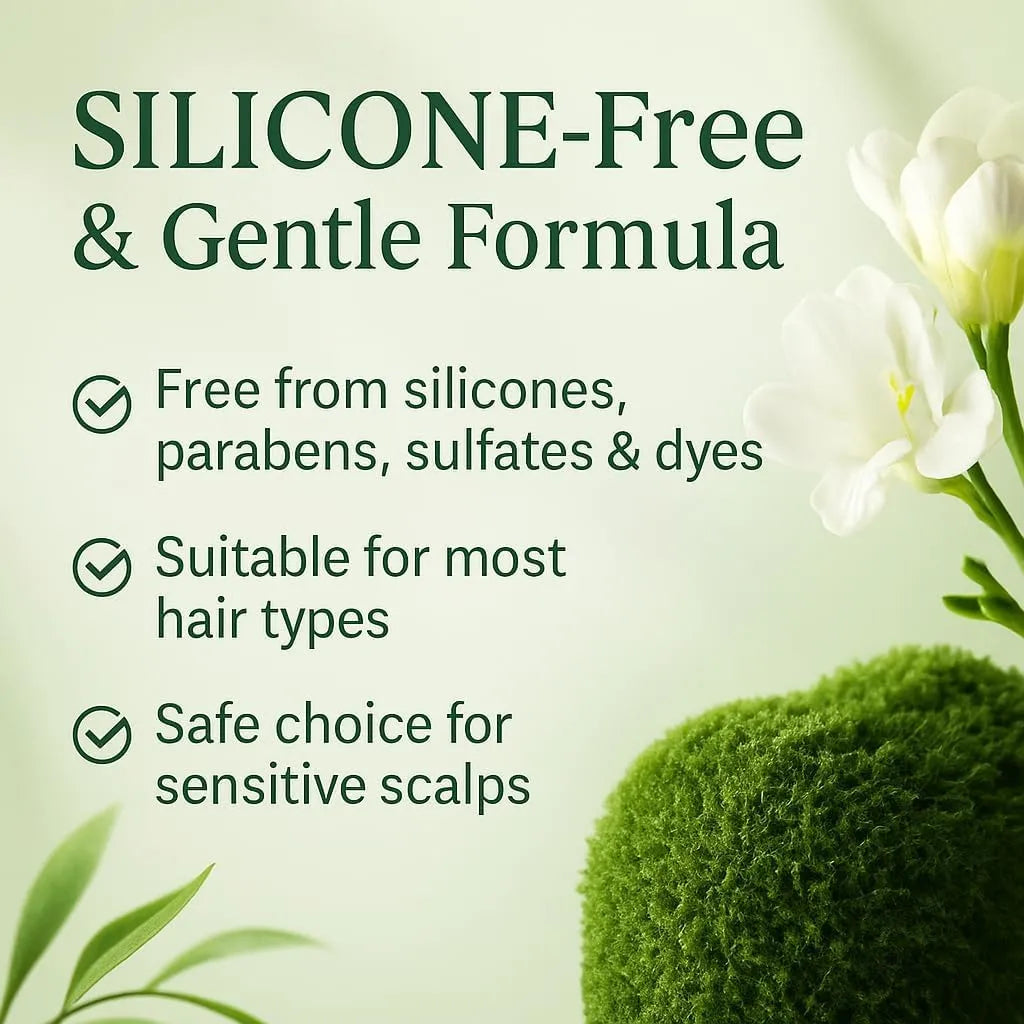Green Shampoo Bar – Plant-Based & Nourishing