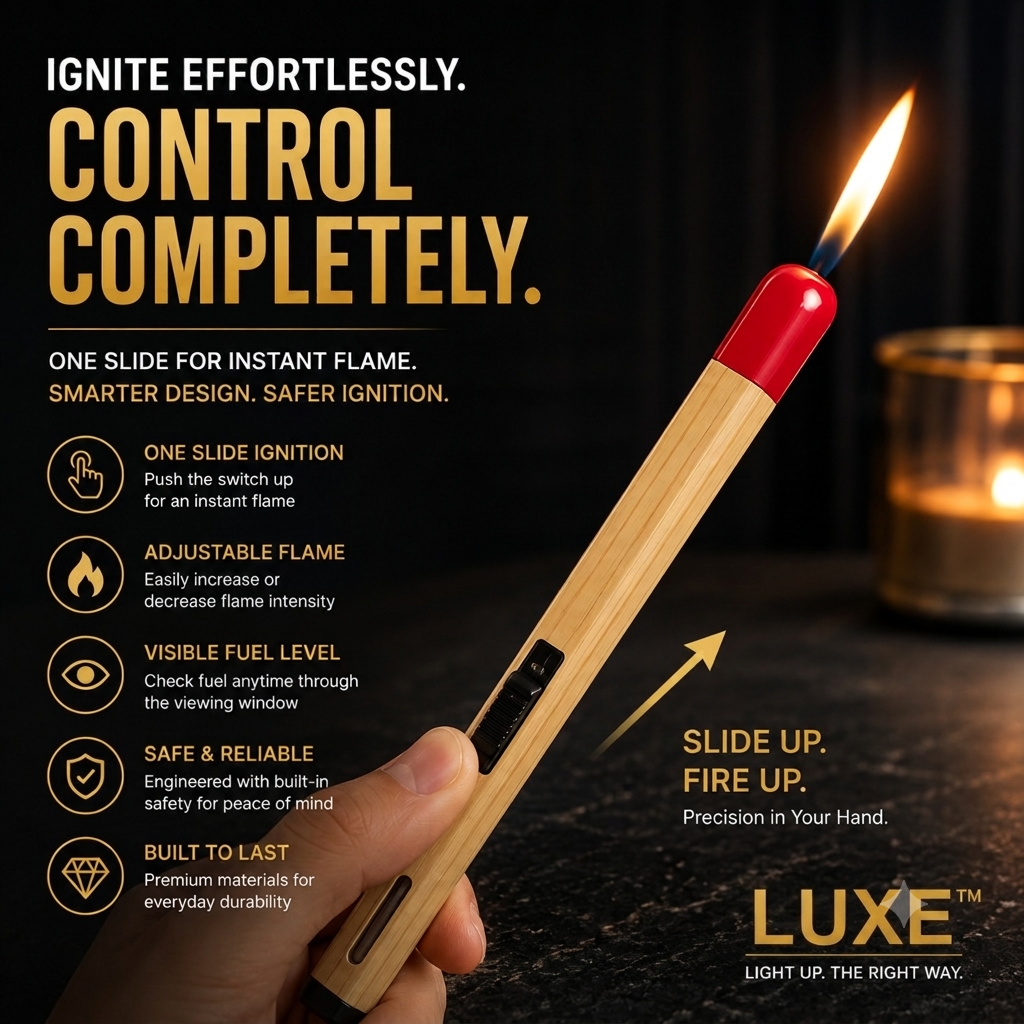Our Best Selling Refillable Matchstick Lighter