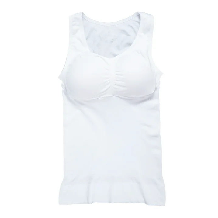 Women Tummy Control Camisole With Built In Bra | Breathable & Stretchable