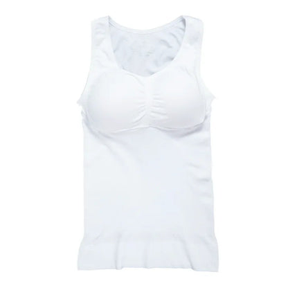 Women Tummy Control Camisole With Built In Bra | Breathable & Stretchable
