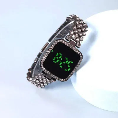 LED Touch Screen Digital Display Watch For Girls/Women