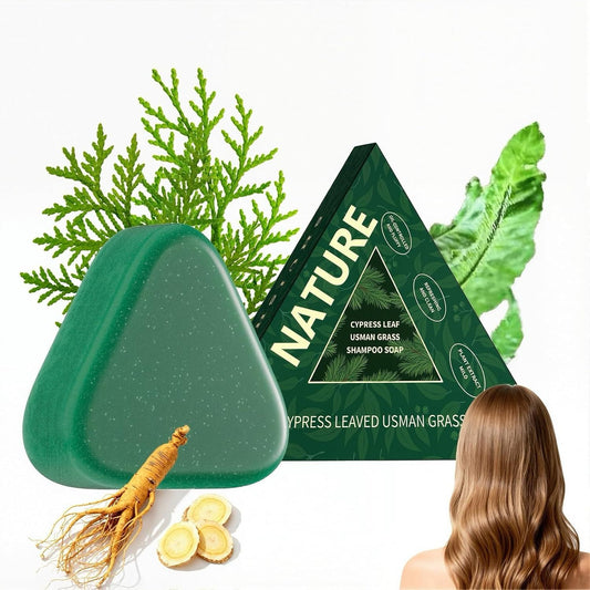 Green Shampoo Bar – Plant-Based & Nourishing