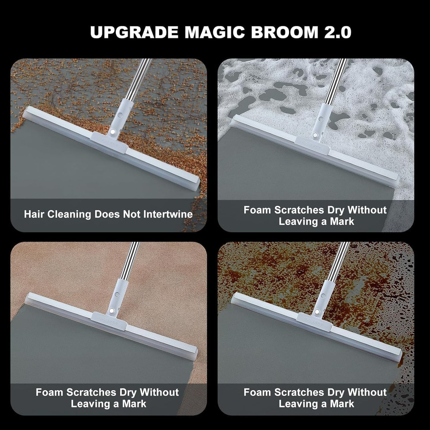 silicone magic broom wiper