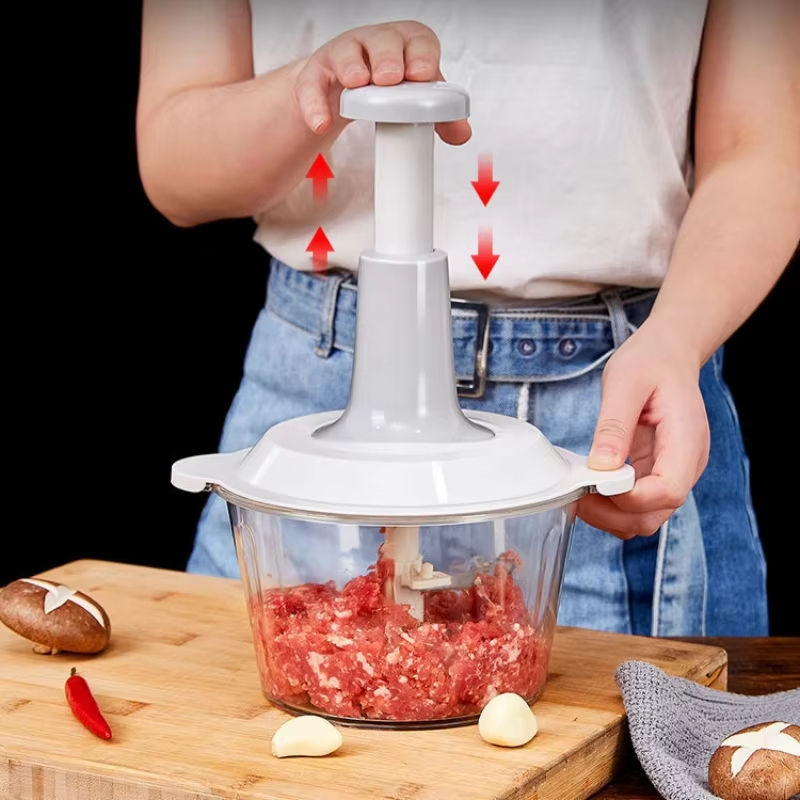 Manual Hand Push Chopper | 1.5 L