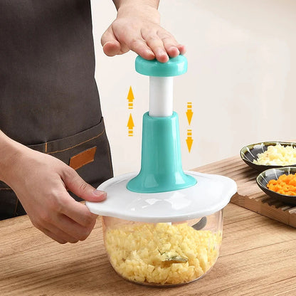 Manual Hand Push Chopper | 1.5 L