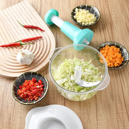 Manual Hand Push Chopper | 1.5 L