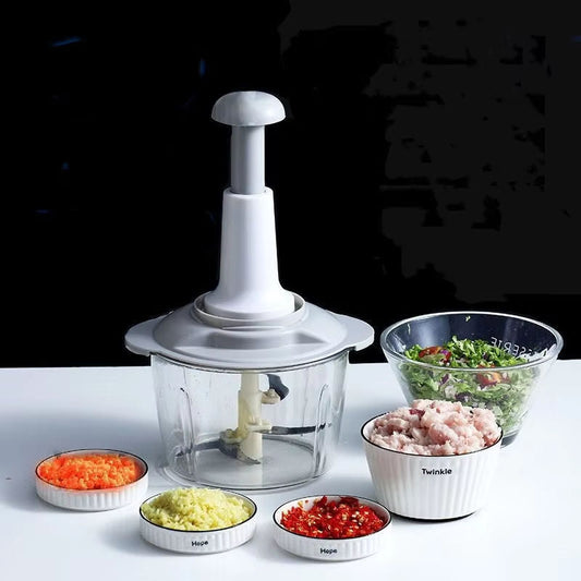 Manual Hand Push Chopper | 1.5 L