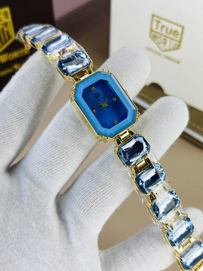 Bracelet Stone Watch For Her (4 Colours)