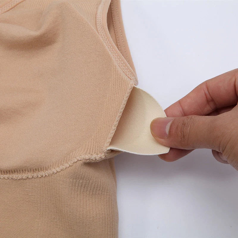 Women Tummy Control Camisole With Built In Bra | Breathable & Stretchable